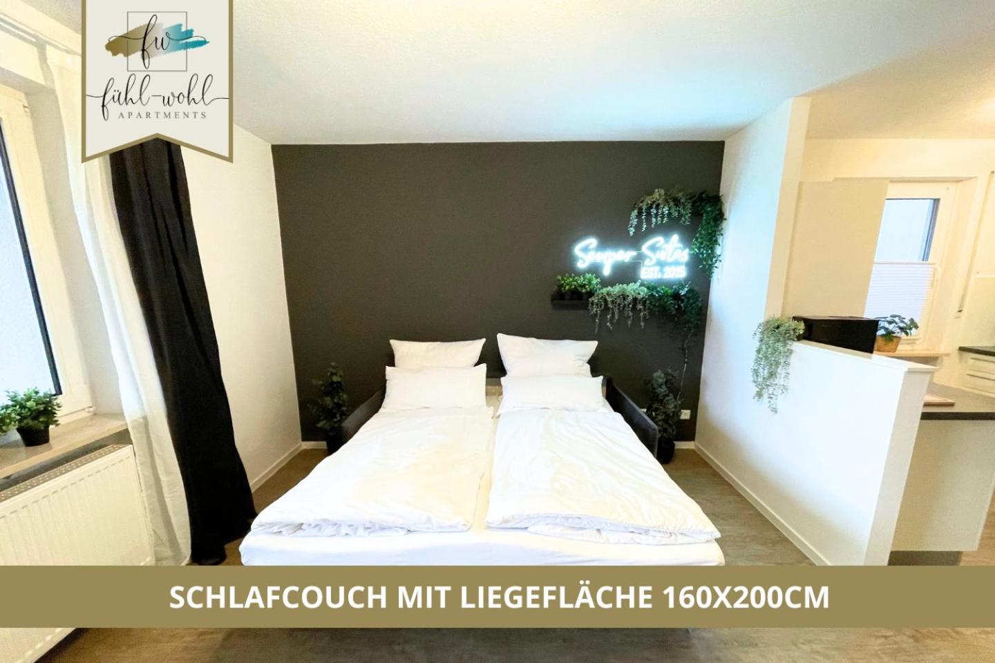 Semper Suite No1 - 2Zi Fewo 1-4 Pers, Balkon, Parkplatz, Hofgartennaehe Bayreuth Luaran gambar