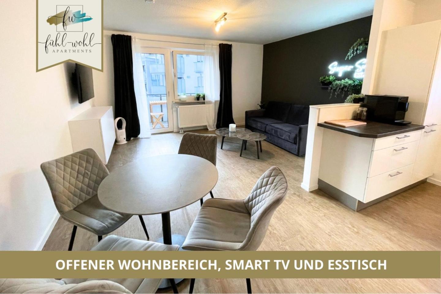 Semper Suite No1 - 2Zi Fewo 1-4 Pers, Balkon, Parkplatz, Hofgartennaehe Bayreuth Luaran gambar